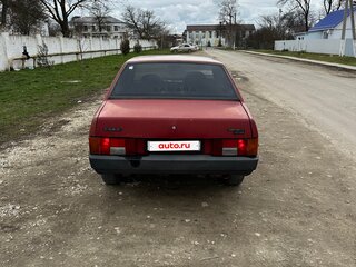 1992 Lada (ВАЗ) 21099, красный, 100000 рублей, вид 4
