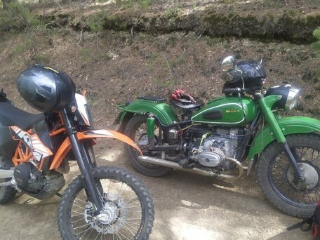 2013 KTM 690 Enduro R, оранжевый, 750000 рублей, вид 4