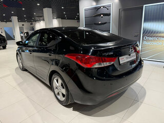 2013 Hyundai Elantra V (MD), чёрный, 898000 рублей, вид 4
