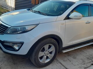 2013 Kia Sportage III, белый, 1250000 рублей, вид 3