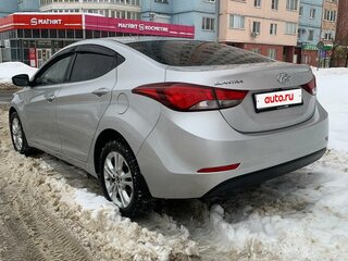 2014 Hyundai Elantra V (MD) Рестайлинг, серебристый, 1090000 рублей, вид 5