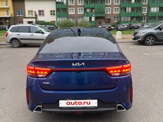 2021 Kia Rio IV Рестайлинг, синий, 1530000 рублей, вид 4