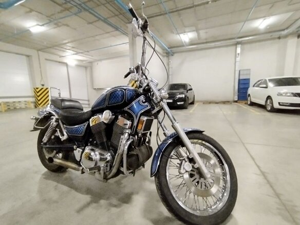 2001 Suzuki Intruder VS 1400, синий, 480000 рублей - вид 6
