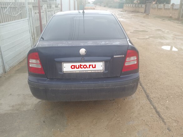 2004 Skoda Octavia I (A4) Рестайлинг, синий, 320000 рублей - вид 1