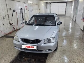2006 Hyundai Accent ТагАЗ II, серебристый, 270000 рублей, вид 1