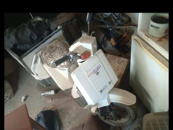 2003 Honda Gyro, белый, 40000 рублей