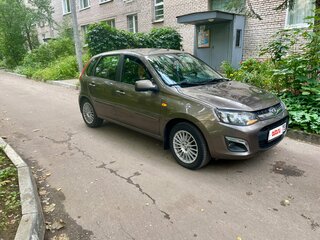 2015 Lada (ВАЗ) Kalina II, коричневый, 600000 рублей, вид 2