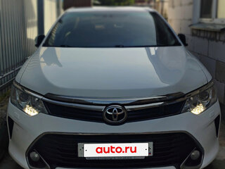 2016 Toyota Camry VII (XV50) Рестайлинг, белый, 1980000 рублей, вид 2