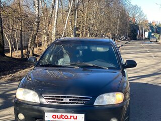 2007 Kia Spectra I Рестайлинг 2, чёрный, 305000 рублей, вид 1