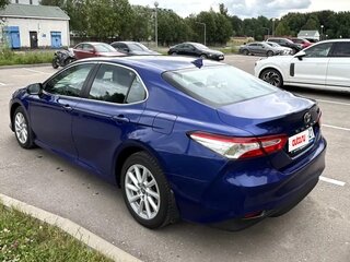 2021 Toyota Camry VIII (XV70) Рестайлинг, синий, 2950000 рублей, вид 5