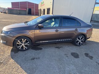 2018 Skoda Rapid I Рестайлинг, коричневый, 1250000 рублей, вид 3