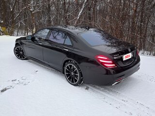 2019 Mercedes-Benz S-Класс 560 Long VI (W222, C217) Рестайлинг, чёрный, 6900000 рублей, вид 4