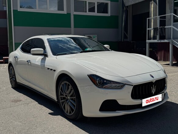 2015 Maserati Ghibli S Q4 III, белый, 2550000 рублей