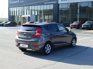 2012 Hyundai Solaris I, серый, 749000 рублей, вид 4