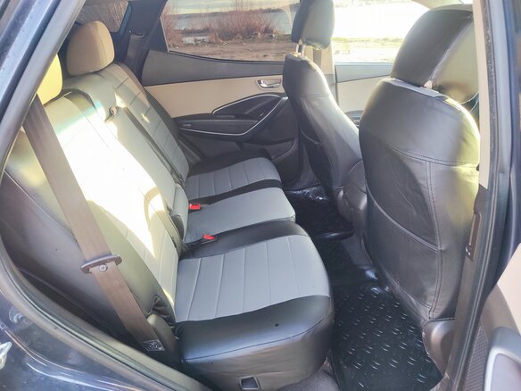 2018 Hyundai Santa Fe III Рестайлинг, серый, 1455000 рублей - вид 9