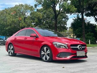 2016 Mercedes-Benz CLA 200 I (C117, X117) Рестайлинг, красный, 1480008 рублей, вид 3