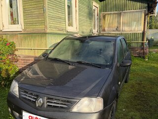 2008 Renault Logan I, серый, 295000 рублей, вид 1