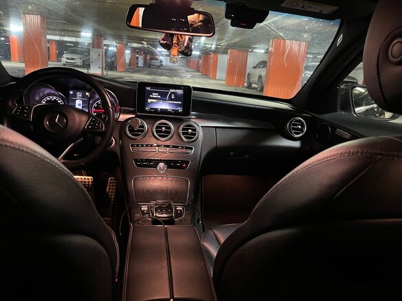 2017 Mercedes-Benz C-Класс 180 9G-TRONIC IV (W205), чёрный, 2200000 рублей - вид 9