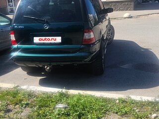 2003 Mercedes-Benz M-Класс 350 I (W163) Рестайлинг, зелёный, 890000 рублей, вид 3
