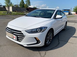 2018 Hyundai Elantra VI (AD), белый, 1380000 рублей, вид 1