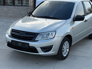 2016 Lada (ВАЗ) Granta I, серебристый, 500000 рублей, вид 2