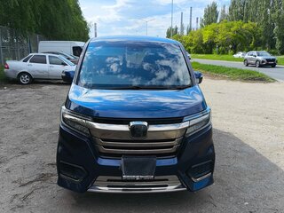 2021 Honda Stepwgn Spada V Рестайлинг, синий, 2530000 рублей, вид 2