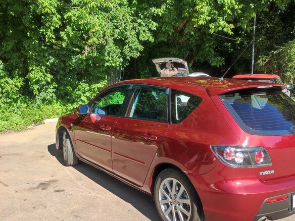 2008 Mazda 3 I (BK) Рестайлинг, красный, 600000 рублей - вид 15