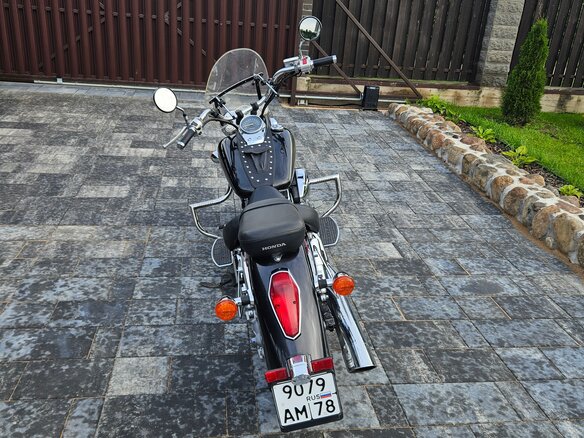 2006 Honda Shadow 750, серый, 525000 рублей - вид 6