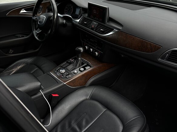 2012 Audi A6 IV (C7), чёрный, 1300000 рублей - вид 18