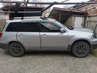 2007 Mitsubishi Outlander I, серебристый, 650000 рублей, вид 4