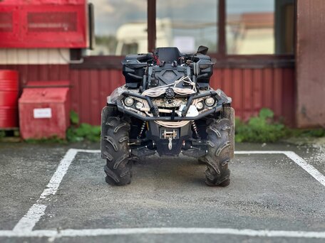 2014 BRP Can-Am Outlander X MR 1000R, зелёный, 1270000 рублей, вид 4