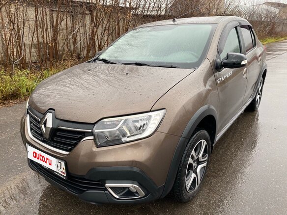 2020 Renault Logan Stepway II Рестайлинг, коричневый, 1175000 рублей - вид 1