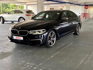 2019 BMW 5 серии M550d xDrive VII (G30/G31/G38), чёрный, 4500000 рублей, вид 1