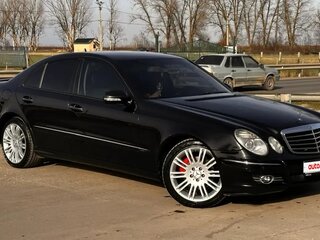 2008 Mercedes-Benz E-Класс 280 III (W211, S211) Рестайлинг, чёрный, 1200000 рублей, вид 1