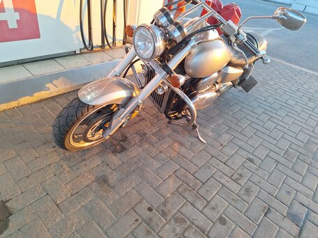 2003 Kawasaki VN1500 Vulcan, серебристый, 550000 рублей, вид 3
