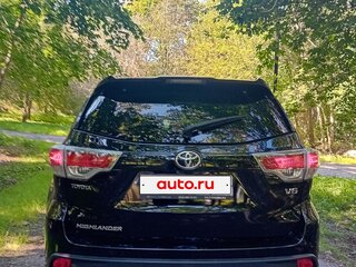 2014 Toyota Highlander III (XU50), чёрный, 2150000 рублей, вид 3