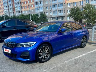 2021 BMW 3 серии 320d xDrive VII (G2x), синий, 3850000 рублей, вид 2