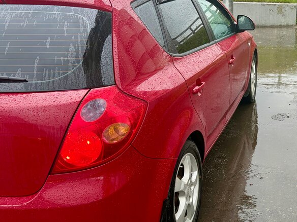 2008 Kia Ceed I, красный, 540000 рублей - вид 5