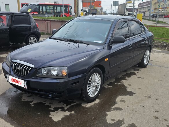2003 Hyundai Elantra III (XD2) Рестайлинг, синий, 210000 рублей - вид 1
