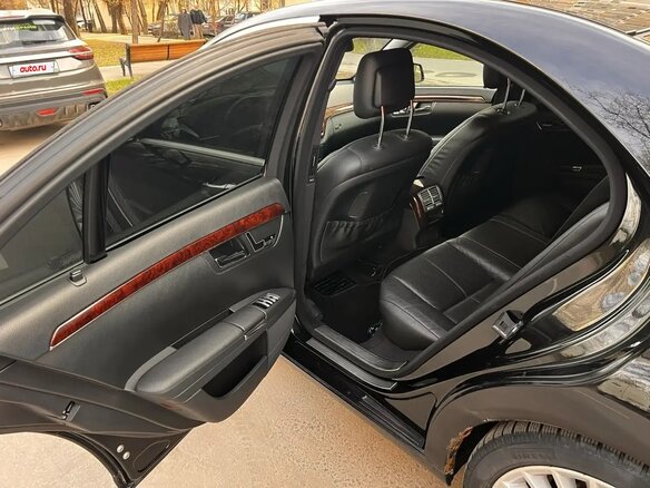 2007 Mercedes-Benz S-Класс 350 V (W221), чёрный, 1150000 рублей - вид 15