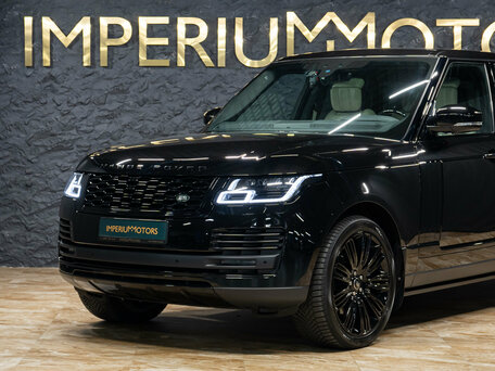 2021 Land Rover Range Rover IV Рестайлинг, чёрный, 8620000 рублей, вид 4