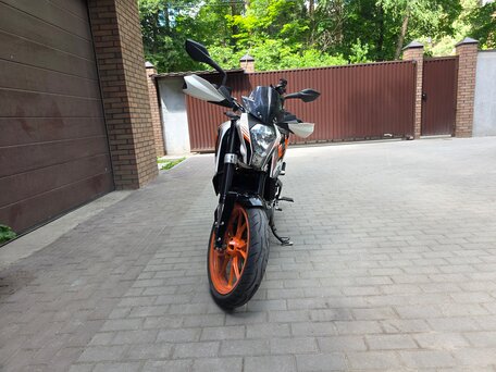 2016 KTM 390 Duke, чёрный, 375000 рублей, вид 2