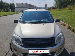 2013 Lada (ВАЗ) Granta I, бежевый, 365000 рублей, вид 4
