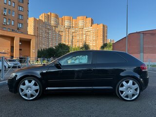 2004 Audi A3 II (8P), чёрный, 630000 рублей, вид 4