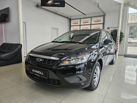 2010 Ford Focus II Рестайлинг, чёрный, 865000 рублей, вид 2