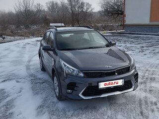 2021 Kia Rio X IV Рестайлинг, серый, 1330000 рублей, вид 2