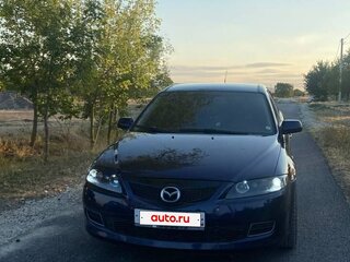 2006 Mazda 6 I (GG) Рестайлинг, синий, 720000 рублей, вид 2