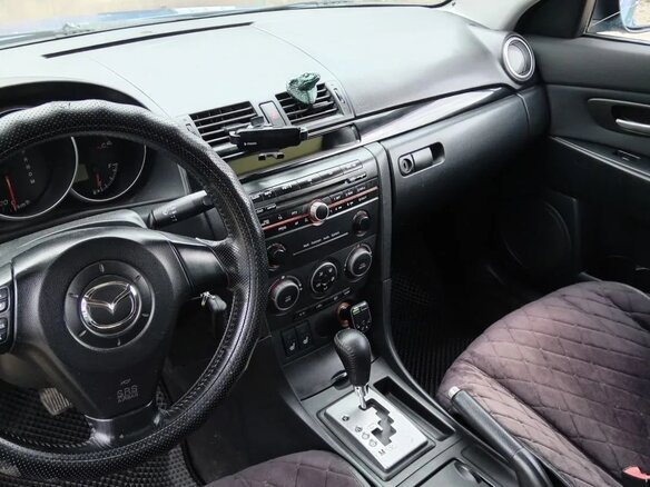 2004 Mazda 3 I (BK), синий, 450000 рублей - вид 5