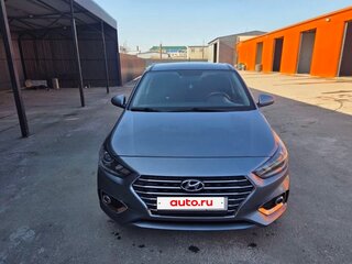 2018 Hyundai Solaris II, серый, 1630000 рублей, вид 1