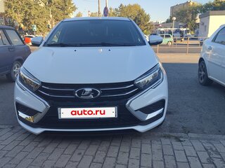 2024 Lada (ВАЗ) Vesta I Рестайлинг (NG), белый, 1518000 рублей, вид 1